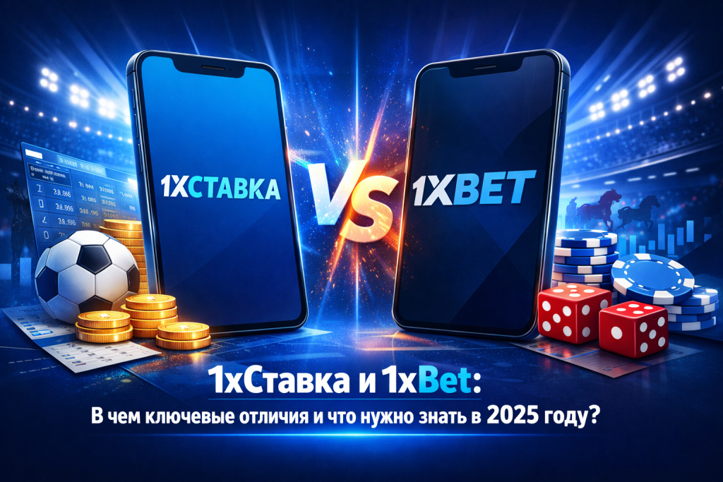 БК 1xСтавка и БК 1xBet: в чем ключевые отличия и что нужно знать в 2025 году