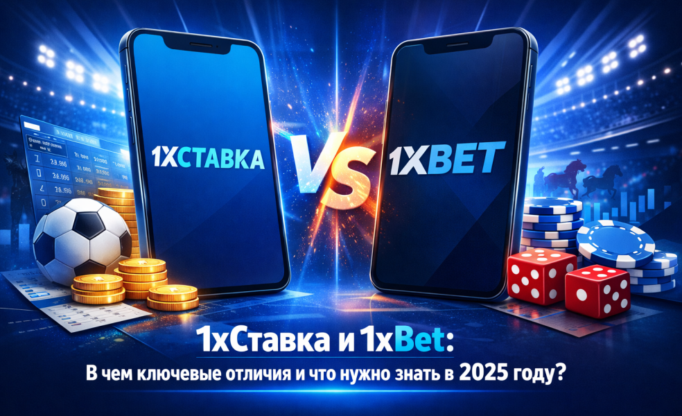 БК 1xСтавка и БК 1xBet: в чем ключевые отличия и что нужно знать в 2025 году