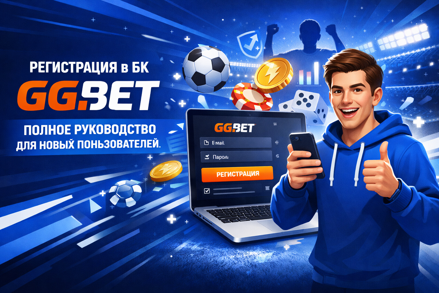 Регистрация в БК GGBet: полное руководство для новых пользователей