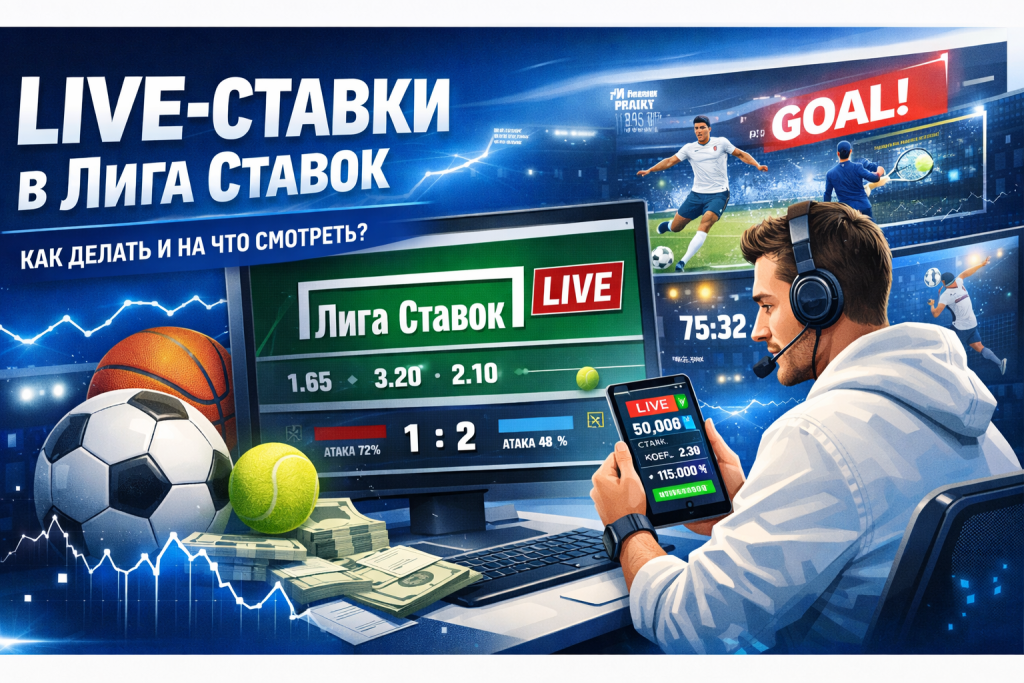 Live-ставки в БК «Лига Ставок»: где смотреть и как делать играть