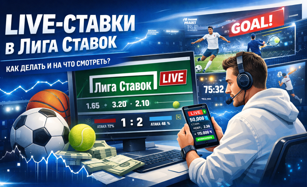Live-ставки в БК «Лига Ставок»: где смотреть и как делать играть