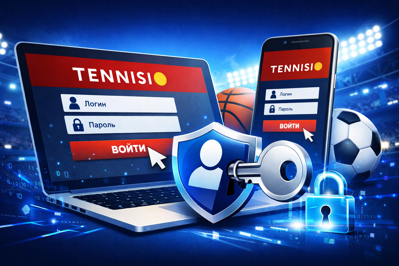 Вход в личный кабинет БК «Tennisi»