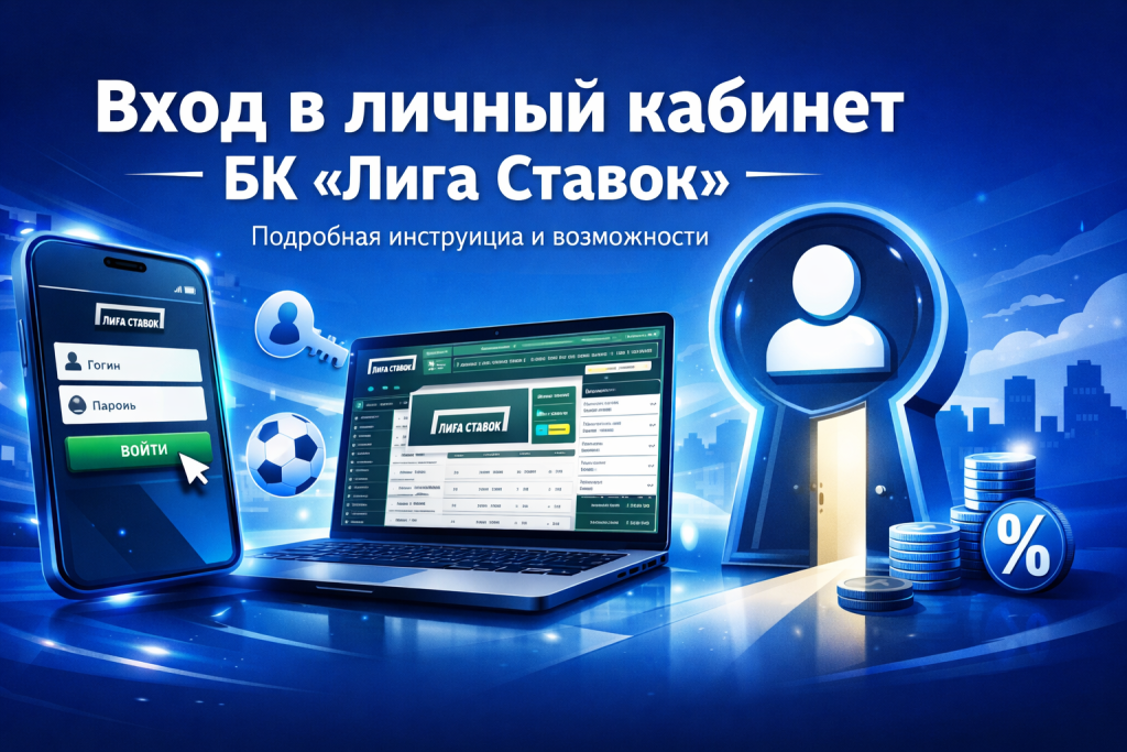 Вход в личный кабинет БК «Лига Ставок»: подробная инструкция и возможности