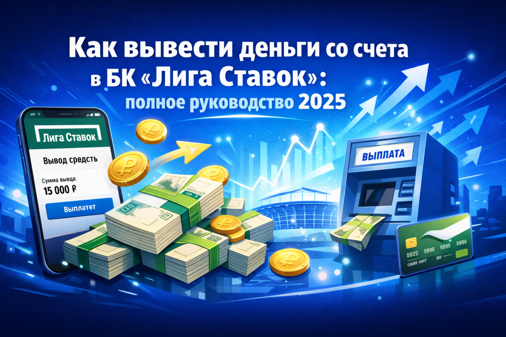 Как вывести деньги со счета в БК «Лига Ставок»: полное руководство