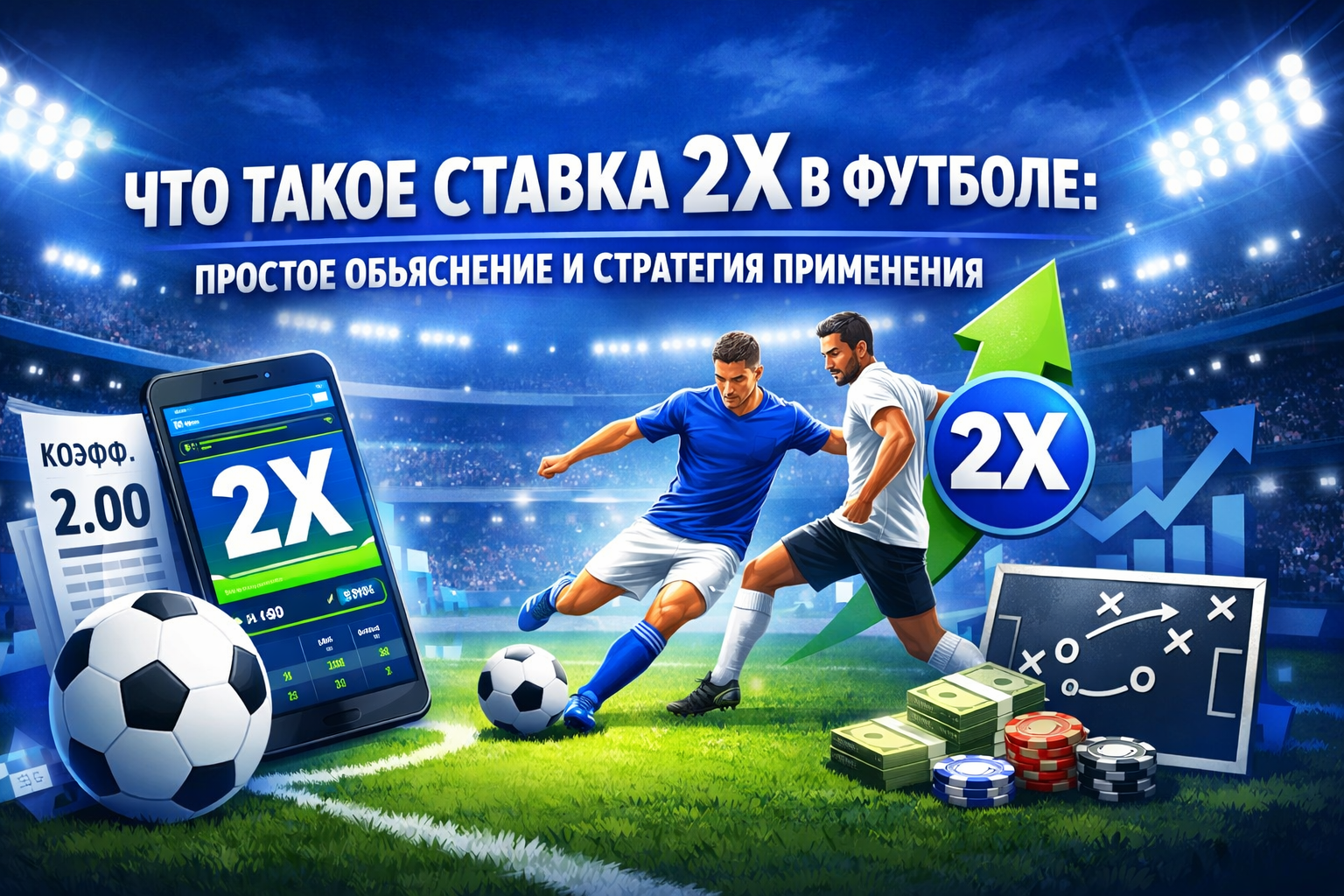 Что такое ставка 2х в футболе: простое объяснение и стратегия применения