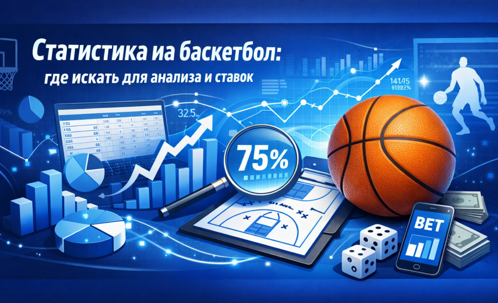 Статистика на баскетбол: где искать для анализа и ставок