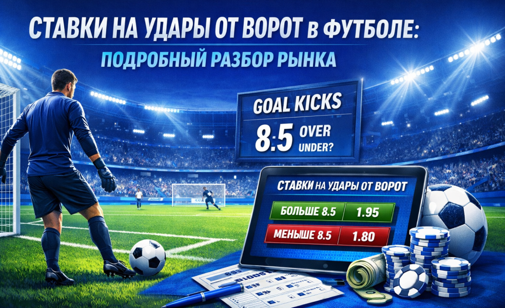 Ставки на удары от ворот в футболе: подробный разбор рынка