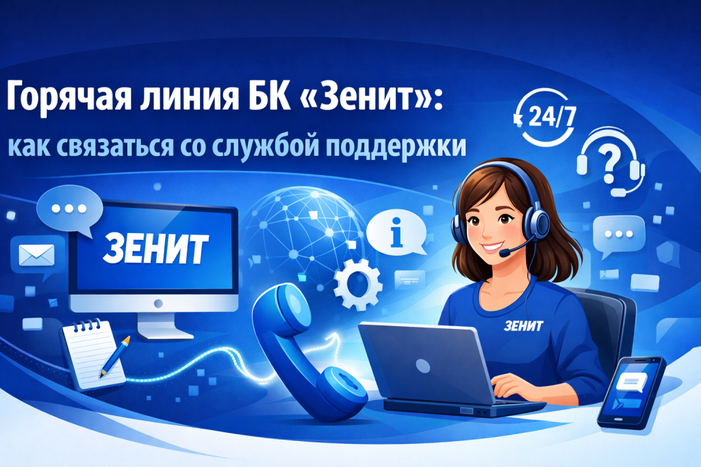 Горячая линия БК «Зенит»: как связаться со службой поддержки