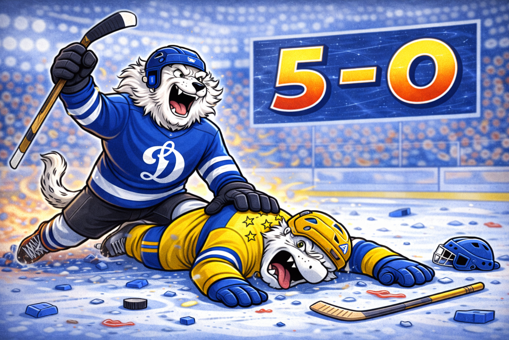 Динамо СПб всухую обыграло Атлант в домашнем матче