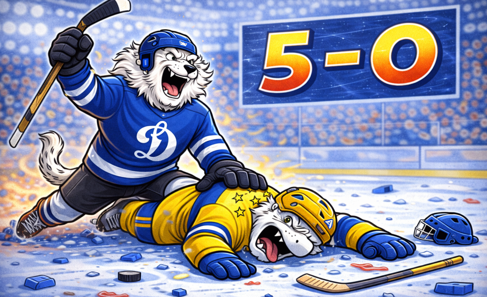 Динамо СПб всухую обыграло Атлант в домашнем матче