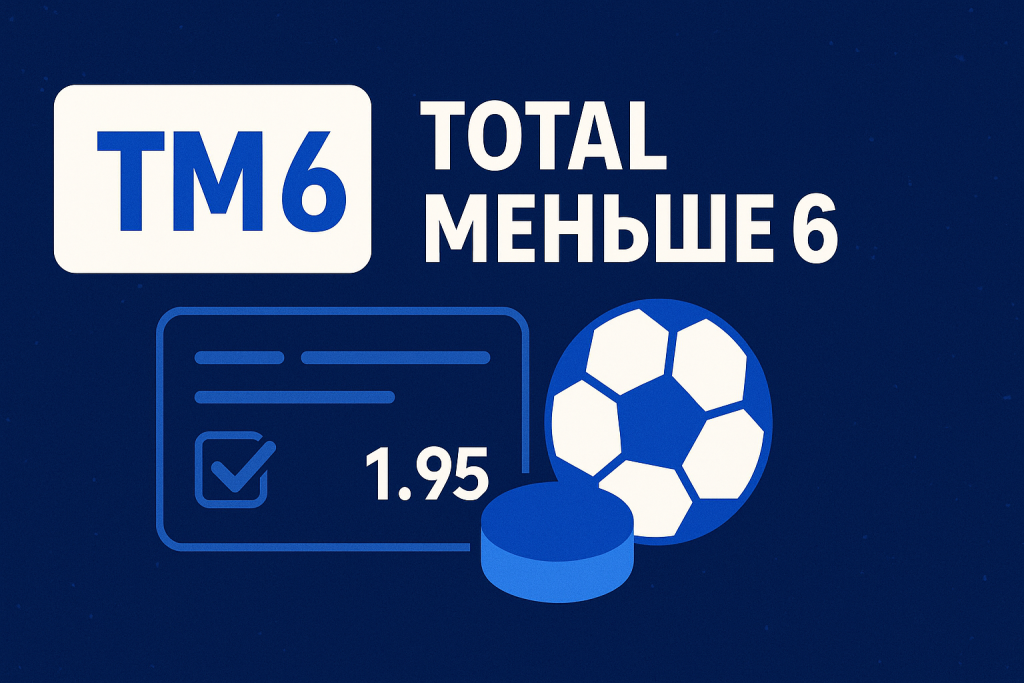 Ставка на тотал меньше 6 (ТМ 6): что значит тотал и когда засчитывается исход