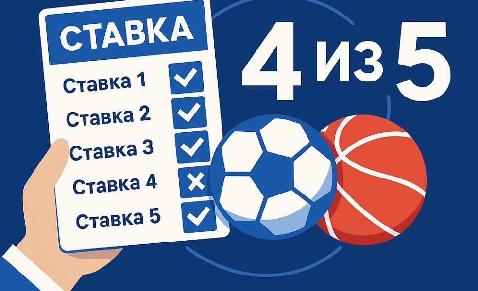 Ставки по схеме 4 из 5: принцип работы и как играть