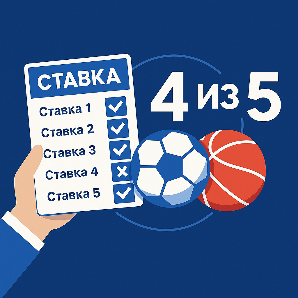 Ставки по схеме 4 из 5: принцип работы и как играть