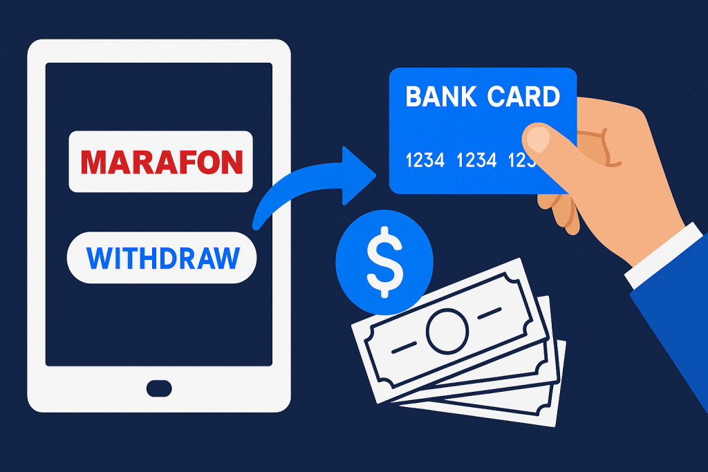 Вывод средств в БК Марафон: как вывести деньги