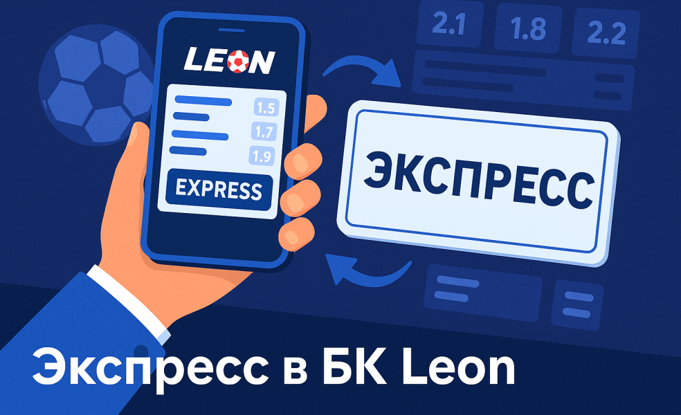Как ставить экспресс в БК Leon: краткое руководство