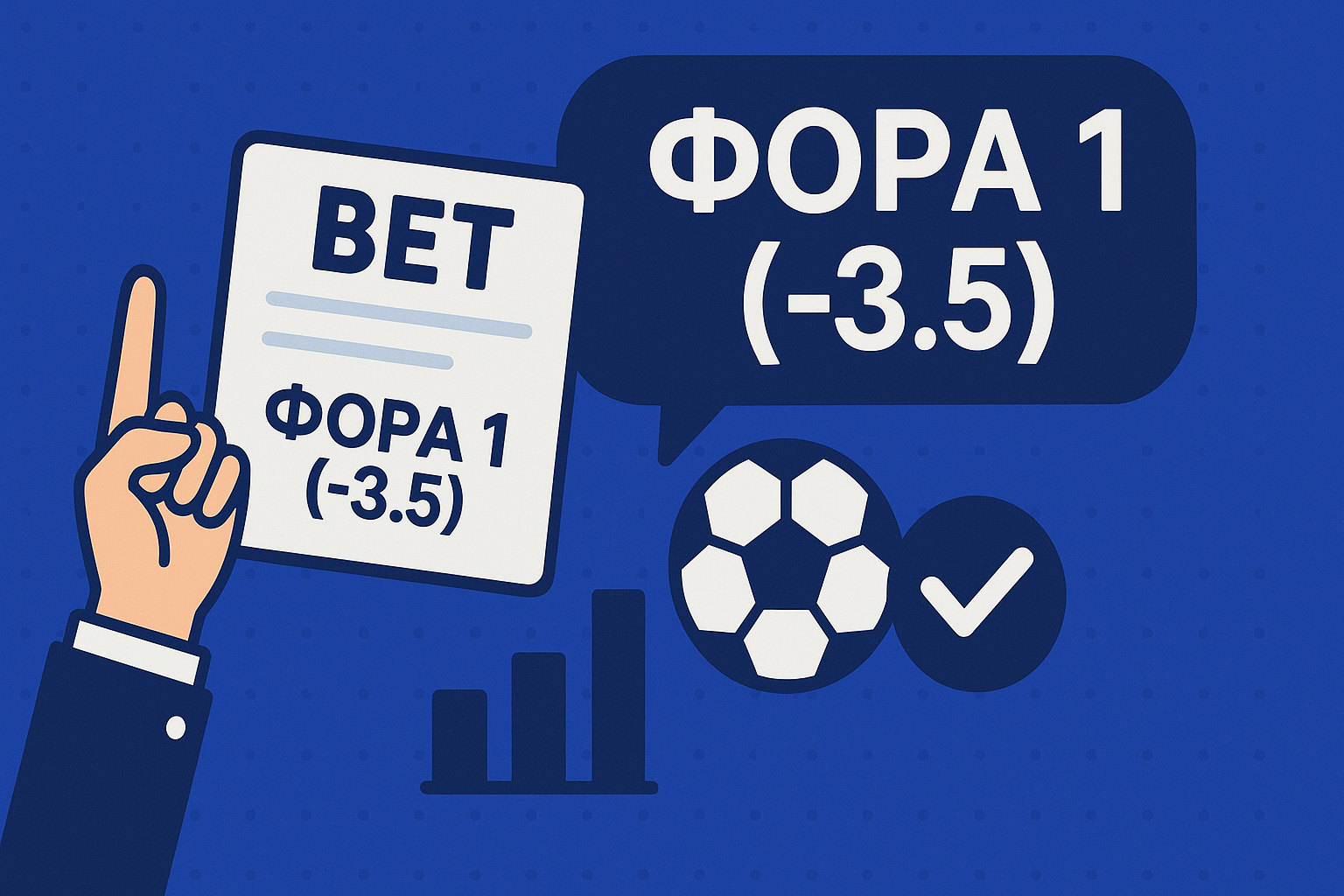 Как работает ставка Фора 1 (-3.5): краткое руководство