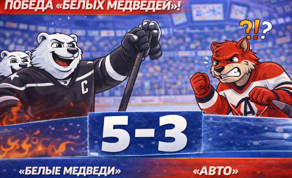 В Челябинске вечер сложился в пользу хозяев