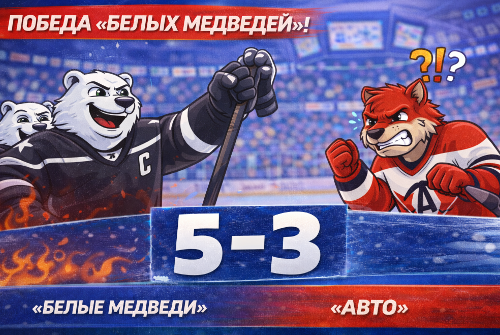 В Челябинске вечер сложился в пользу хозяев