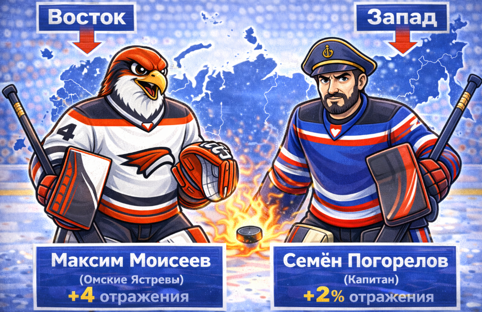 Моисеев и Погорелов признаны лучшими защитниками декабря