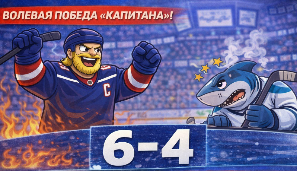 «Капитан» вытащил матч с «Сахалинскими Акулами»