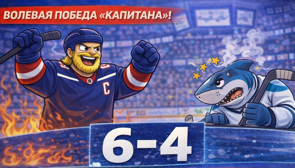«Капитан» вытащил матч с «Сахалинскими Акулами»