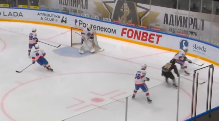 Академия СКА — победа 1:0 при 41 пропущенном броске