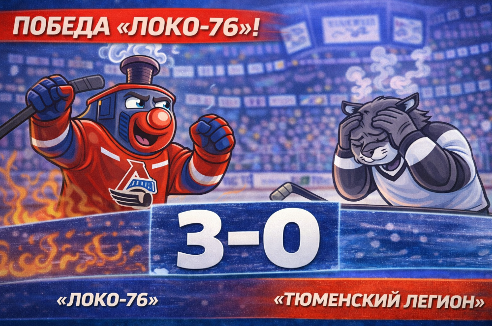 «Локо-76» снова не пропустил от «Тюменского Легиона»