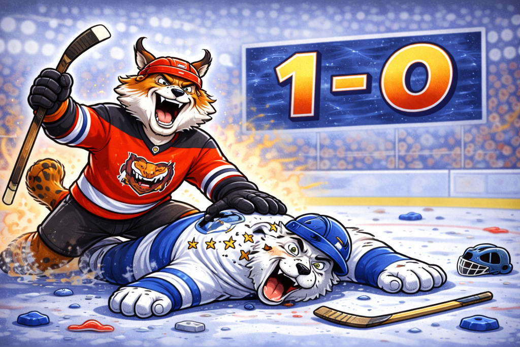 Красноярские Рыси взяли реванш у Снежных Барсов