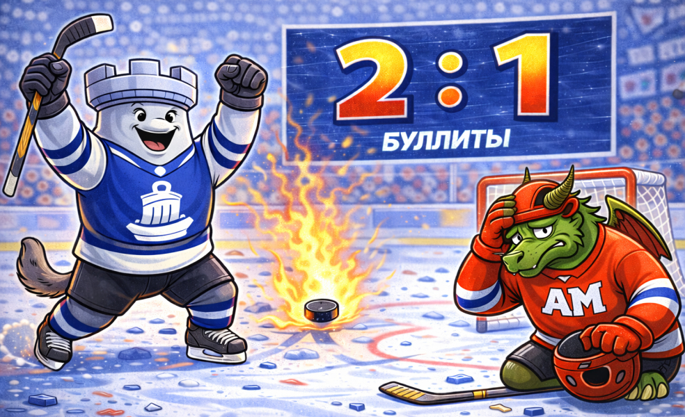 Ладья одержала победу над АКМ-Новомосковск