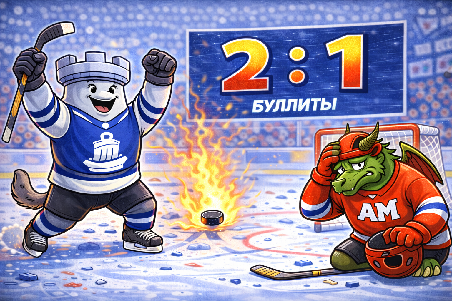 Ладья одержала победу над АКМ-Новомосковск