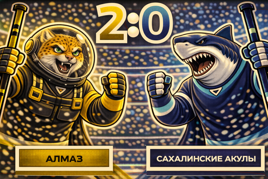 «Алмаз» спокойно разобрался с «Акулами»