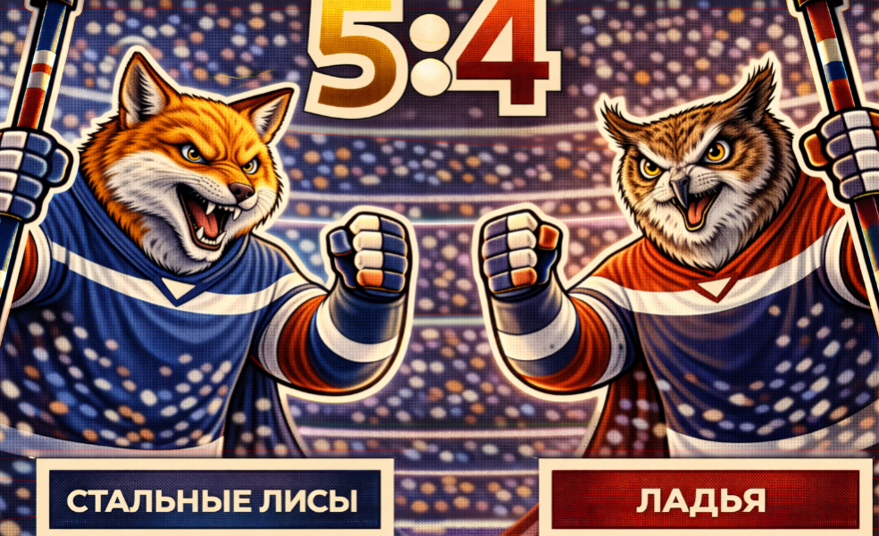 «Лисы» остановили «Ладью»