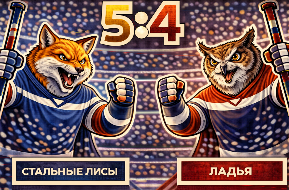 «Лисы» остановили «Ладью»