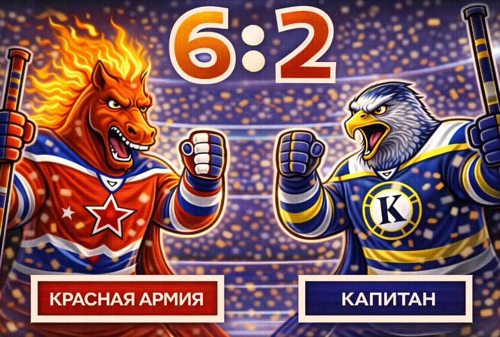 «Красная Армия» не оставила шансов «Капитану»