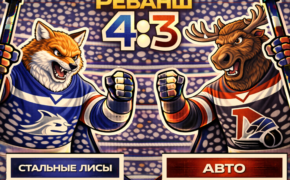 «Стальные Лисы» вытащили матч с «Авто»