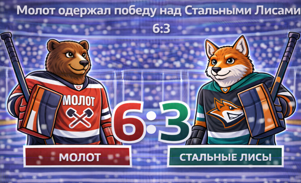 Фадеев принес«Молоту» победу над «Стальными Лисами»