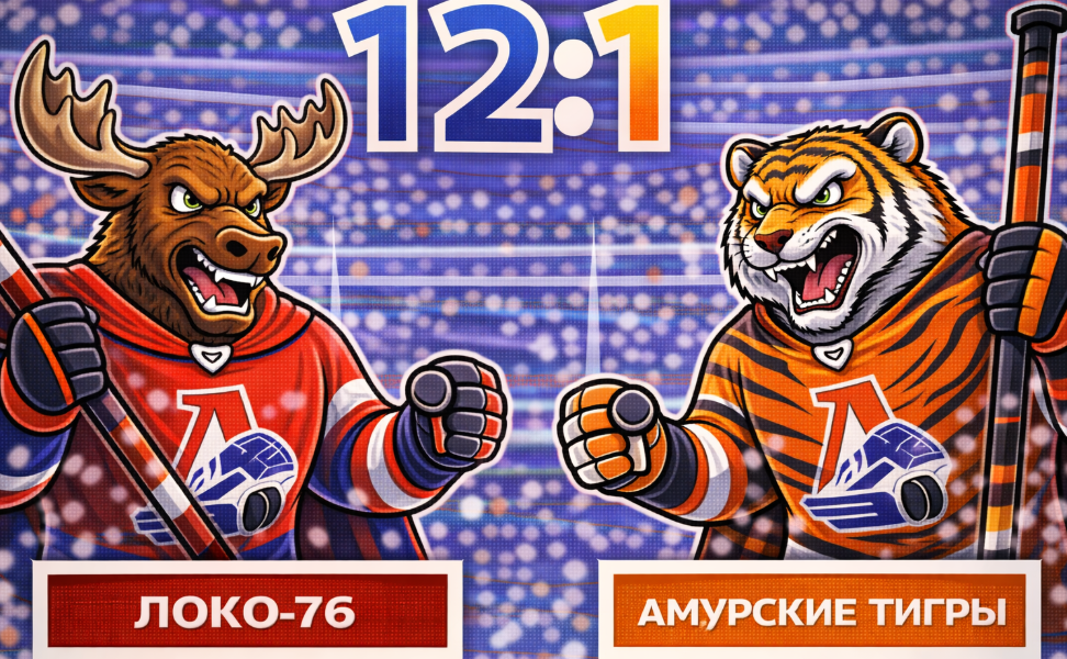 «Локо» уничтожил «Амурских Тигров»