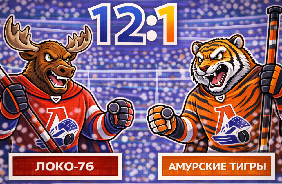 «Локо» уничтожил «Амурских Тигров»