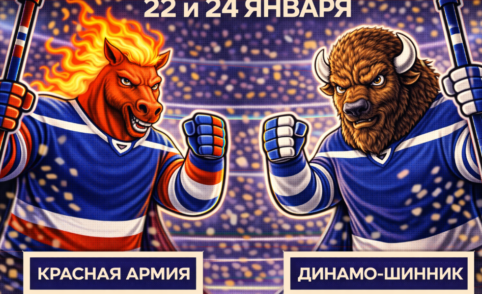 Красная Армия – Динамо-Шинник: анонс матчей 22 и 24 января