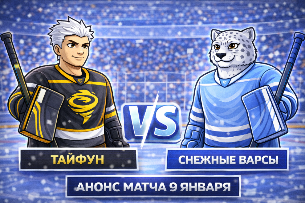 Тайфун – Снежные Барсы: анонс матча
