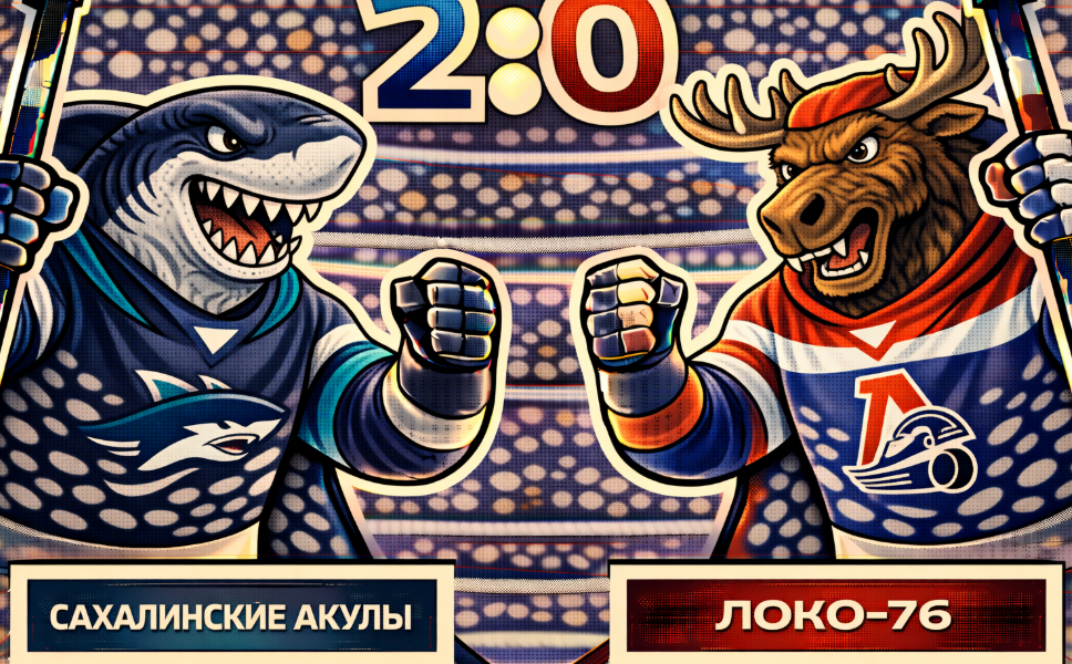 Егор Бай принёс «Акулам» победу над «Локо-76»