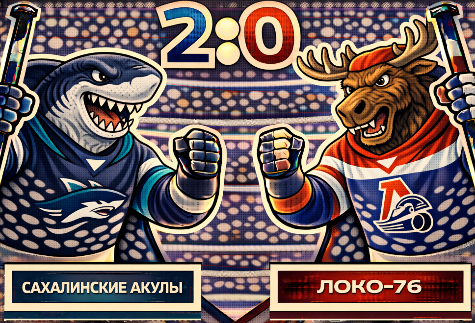 Егор Бай принёс «Акулам» победу над «Локо-76»