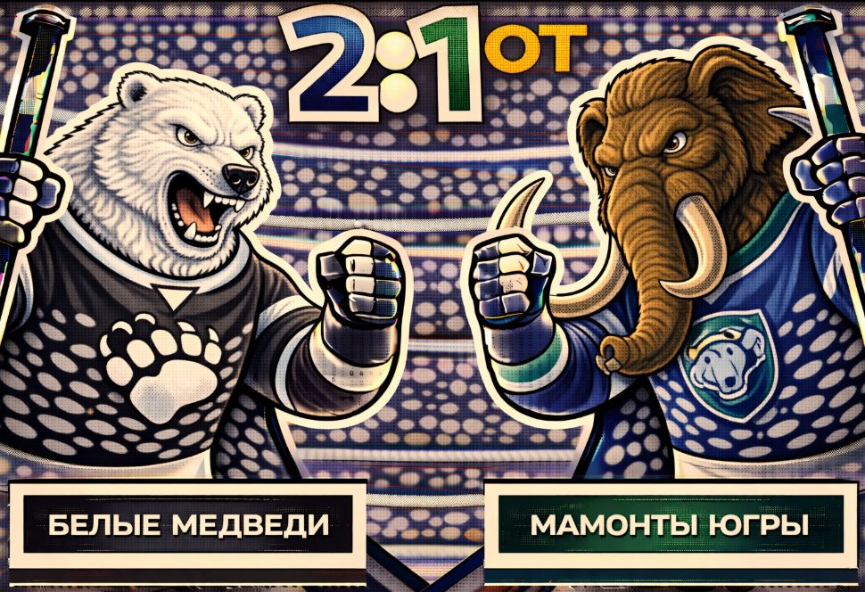 «Белые Медведи» спаслись за мгновение до сирены