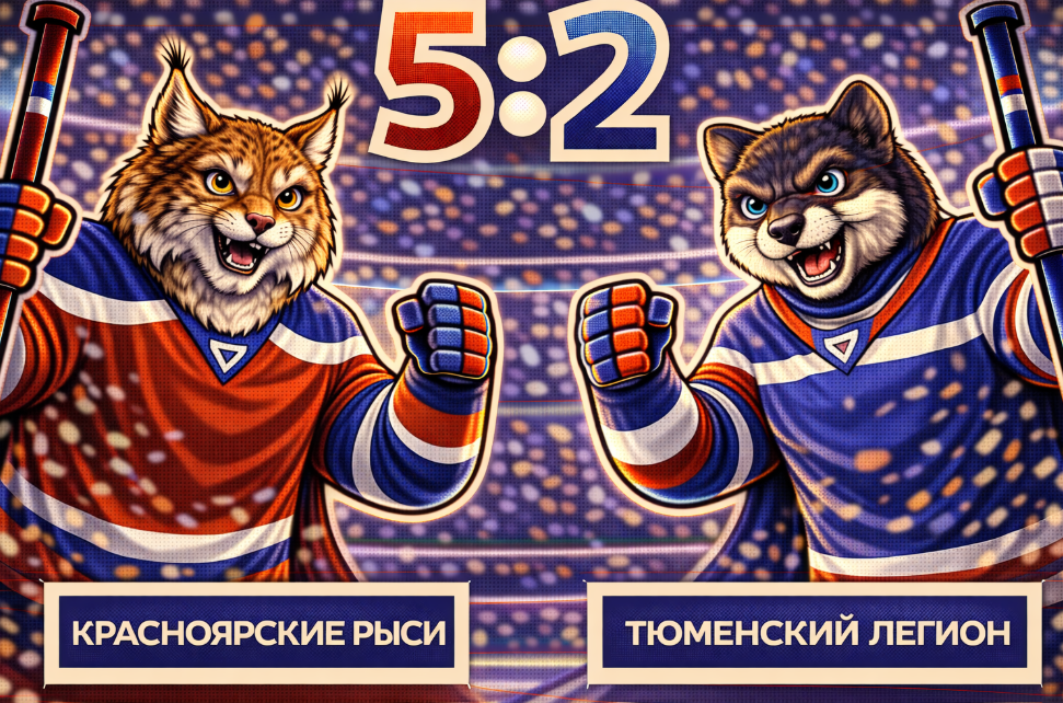 «Красноярские Рыси» снова сильнее «Тюменского Легиона»