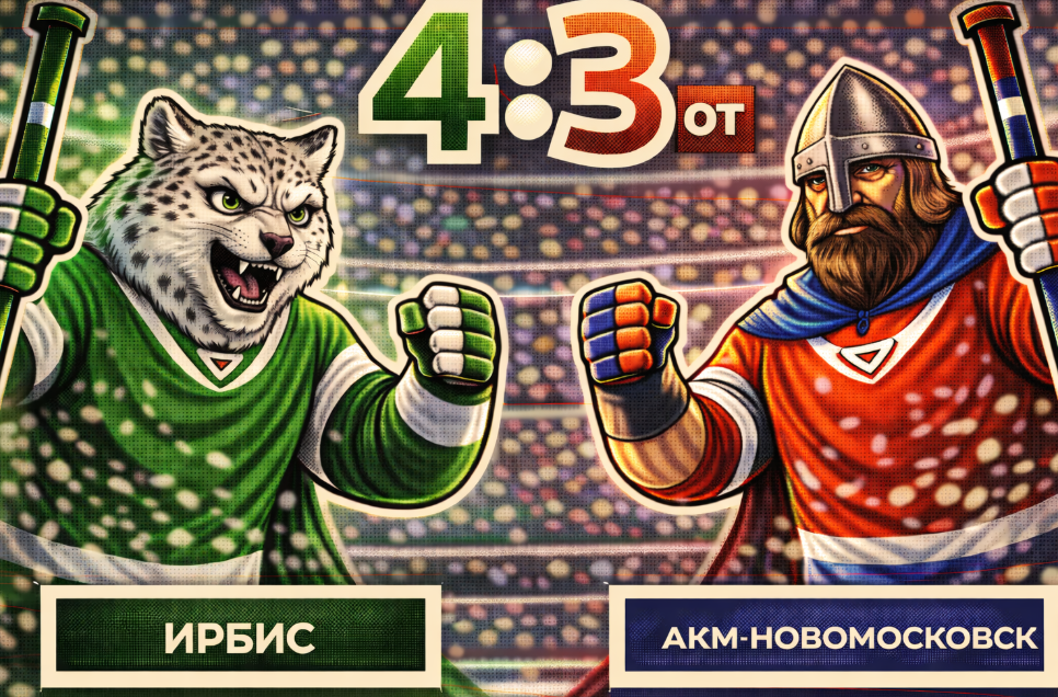 «Ирбис» увёз победу из Новомосковска