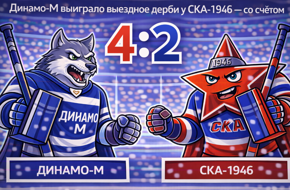 Московское Динамо одержало волевую победу над СКА-1946