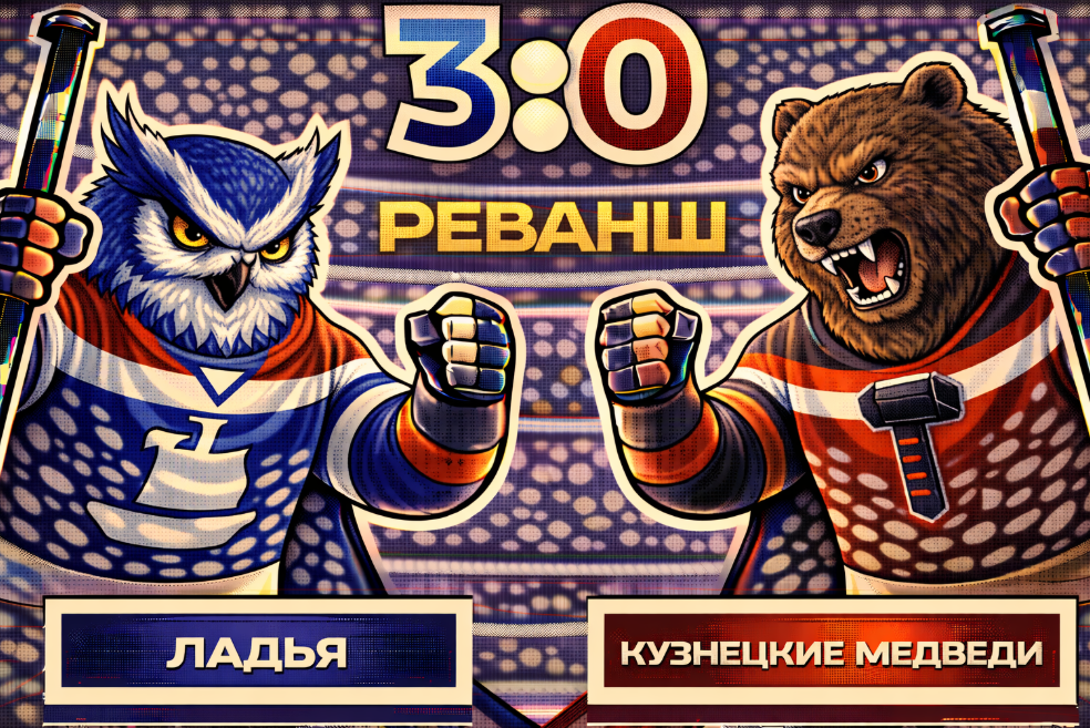 «Ладья» взяла реванш у «Кузнецких Медведей»