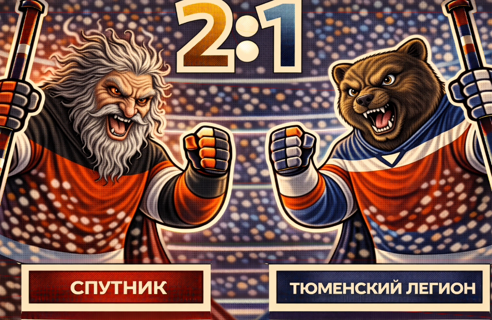 «Спутник» дожал «Тюменский Легион» в овертайме