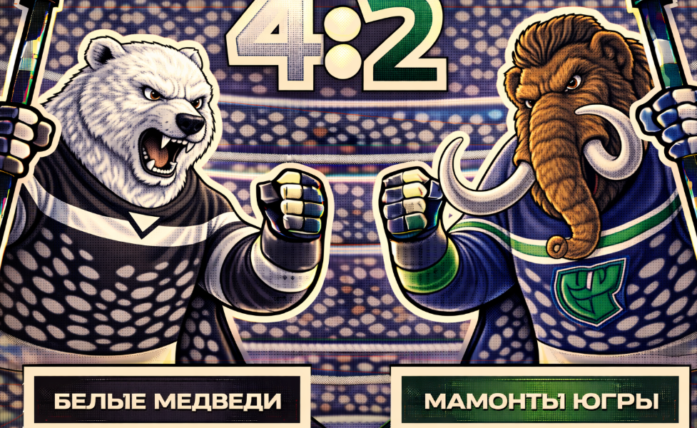 Дубль Козырских помог «Белым Медведям»