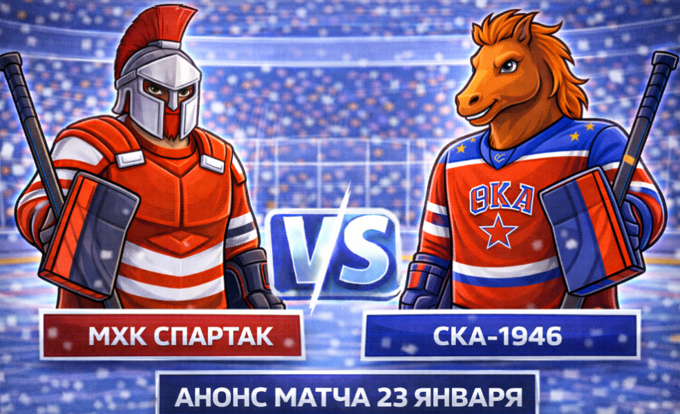 МХК Спартак – СКА-1946: анонс матча